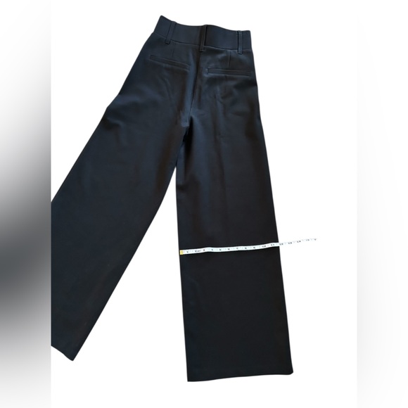 Betabrand high rise, wide leg women’s black dress pants size XS petite - Picture 6 of 8